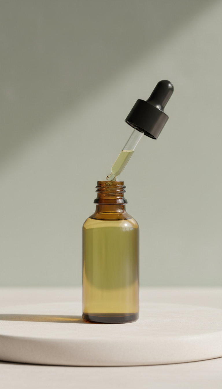 Aceite de Romero Frasco Ámbar 50ml – Crecimiento y Fortaleza Capilar