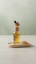 Set Ritual Aceite de Romero + Peine de Madera – Regalo Capilar Natural